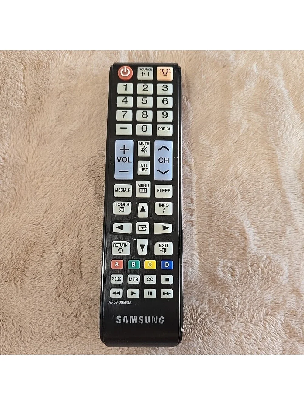 Genuine OEM Samsung AA59-00600A TV Remote Control with Backlight